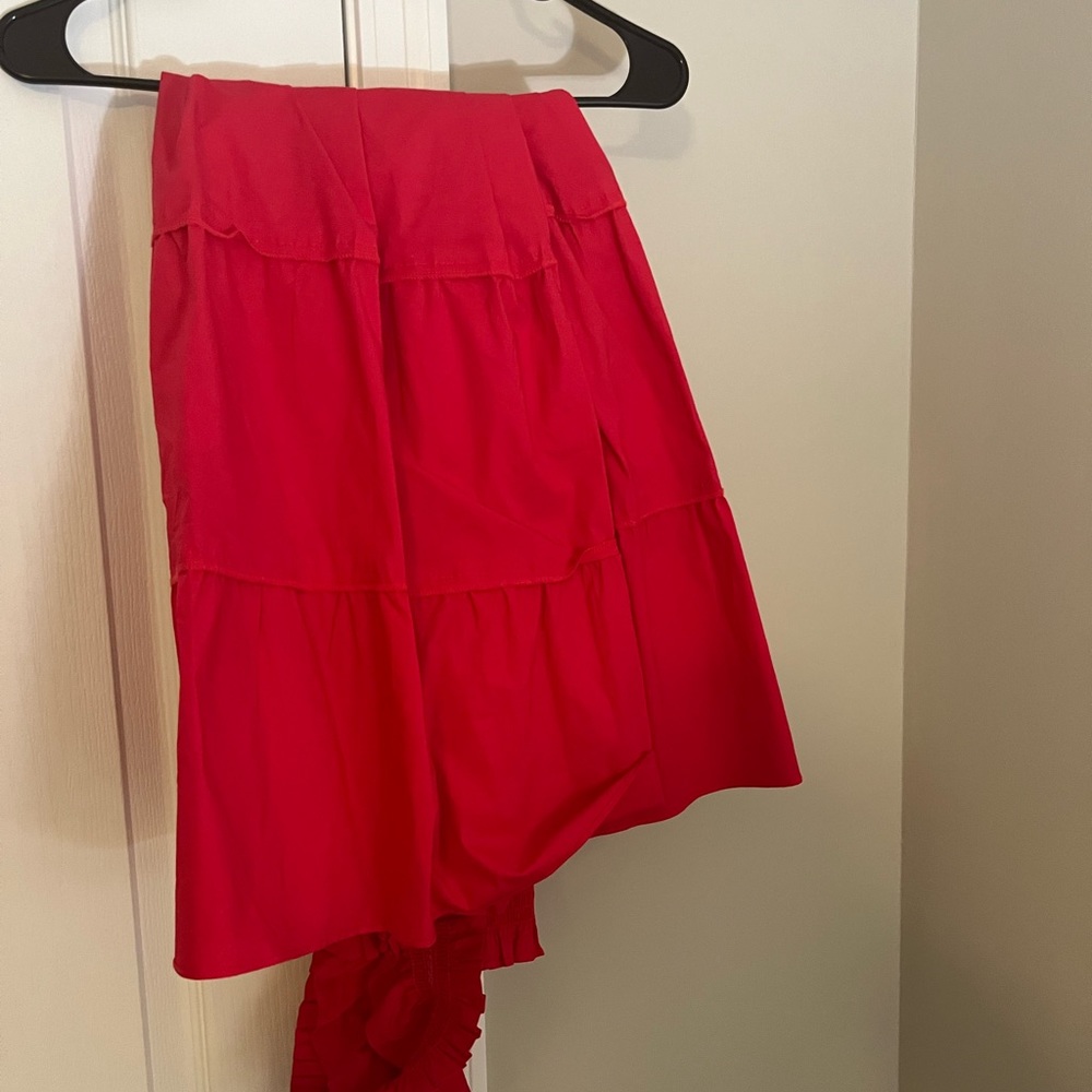 Hill House Ellie Nap Dress - Raspberry Red - Picture 2 of 5